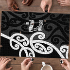 Lil Pakeha Lil Maori New Zealand Puzzle Kiwi Proud Mangopare Pattern