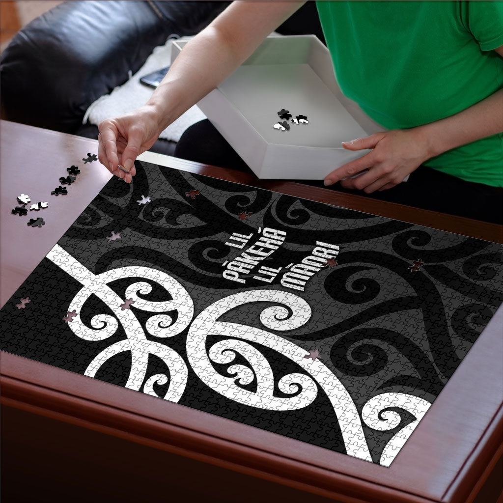 Lil Pakeha Lil Maori New Zealand Puzzle Kiwi Proud Mangopare Pattern
