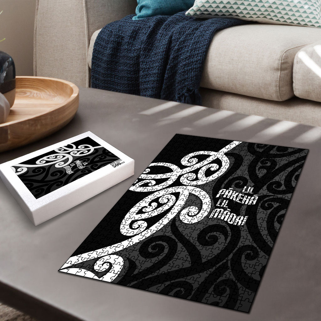 Lil Pakeha Lil Maori New Zealand Puzzle Kiwi Proud Mangopare Pattern