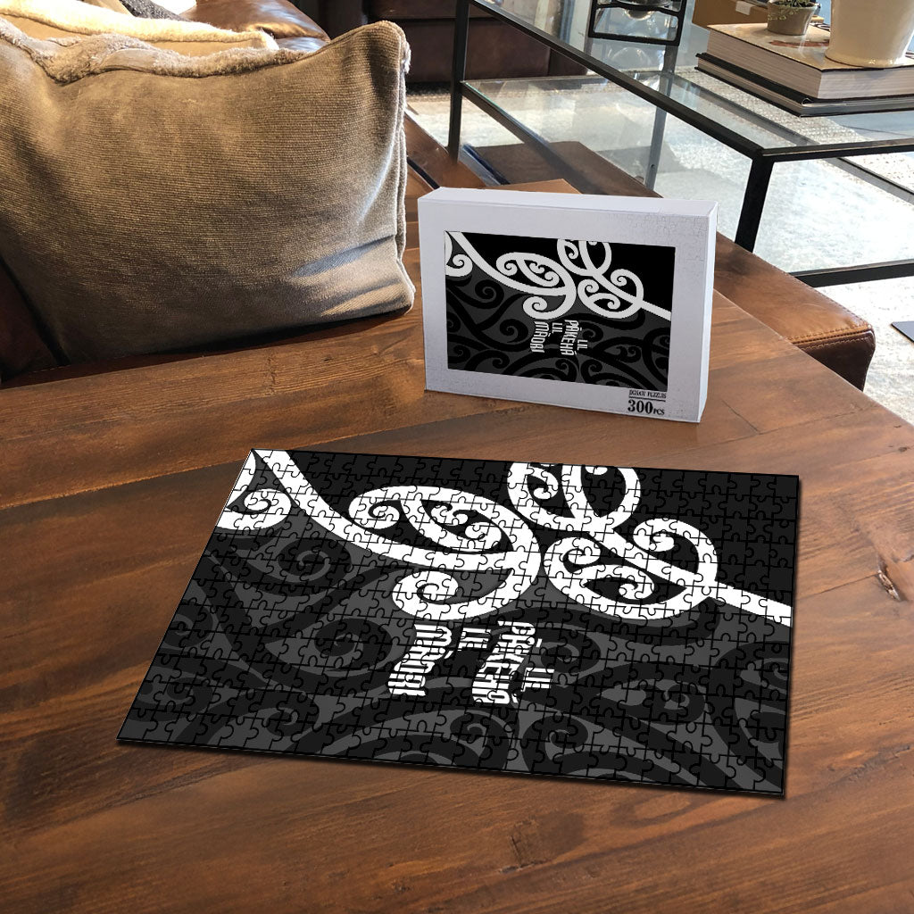 Lil Pakeha Lil Maori New Zealand Puzzle Kiwi Proud Mangopare Pattern