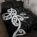 Lil Pakeha Lil Maori New Zealand Quilt Bed Set Kiwi Proud Mangopare Pattern