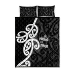 Lil Pakeha Lil Maori New Zealand Quilt Bed Set Kiwi Proud Mangopare Pattern