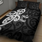 Lil Pakeha Lil Maori New Zealand Quilt Bed Set Kiwi Proud Mangopare Pattern