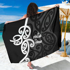 Lil Pakeha Lil Maori New Zealand Sarong Kiwi Proud Mangopare Pattern