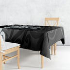 Lil Pakeha Lil Maori New Zealand Tablecloth Kiwi Proud Mangopare Pattern