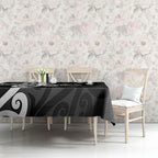 Lil Pakeha Lil Maori New Zealand Tablecloth Kiwi Proud Mangopare Pattern