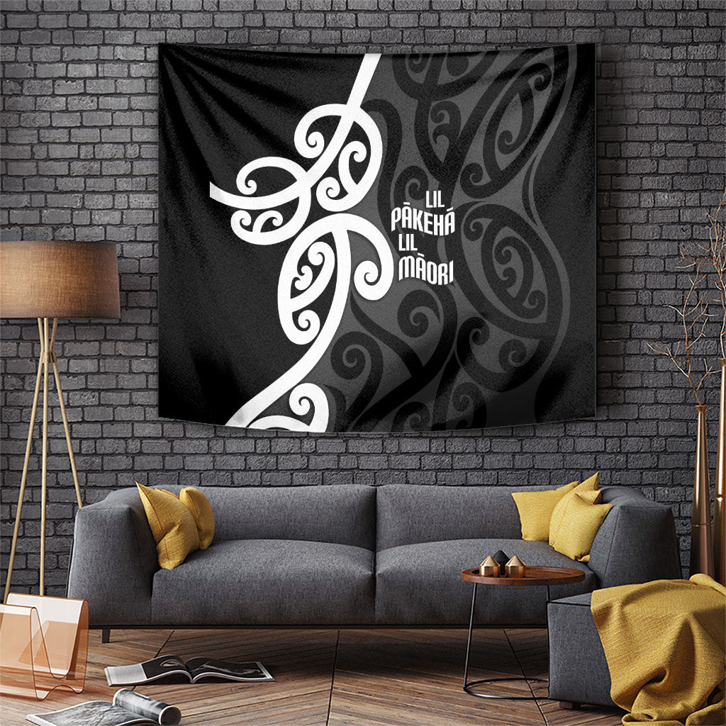 Lil Pakeha Lil Maori New Zealand Tapestry Kiwi Proud Mangopare Pattern
