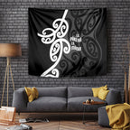 Lil Pakeha Lil Maori New Zealand Tapestry Kiwi Proud Mangopare Pattern