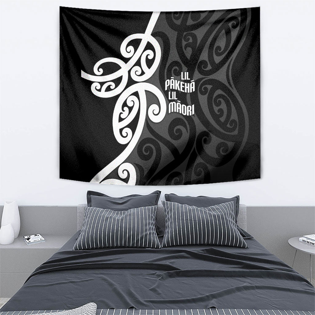 Lil Pakeha Lil Maori New Zealand Tapestry Kiwi Proud Mangopare Pattern