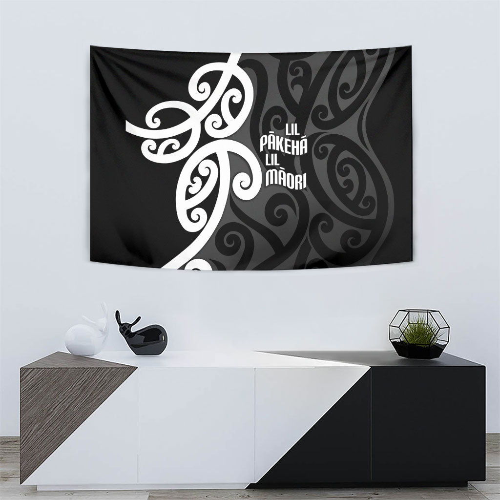 Lil Pakeha Lil Maori New Zealand Tapestry Kiwi Proud Mangopare Pattern