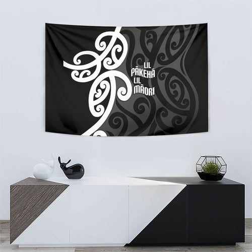 Lil Pakeha Lil Maori New Zealand Tapestry Kiwi Proud Mangopare Pattern