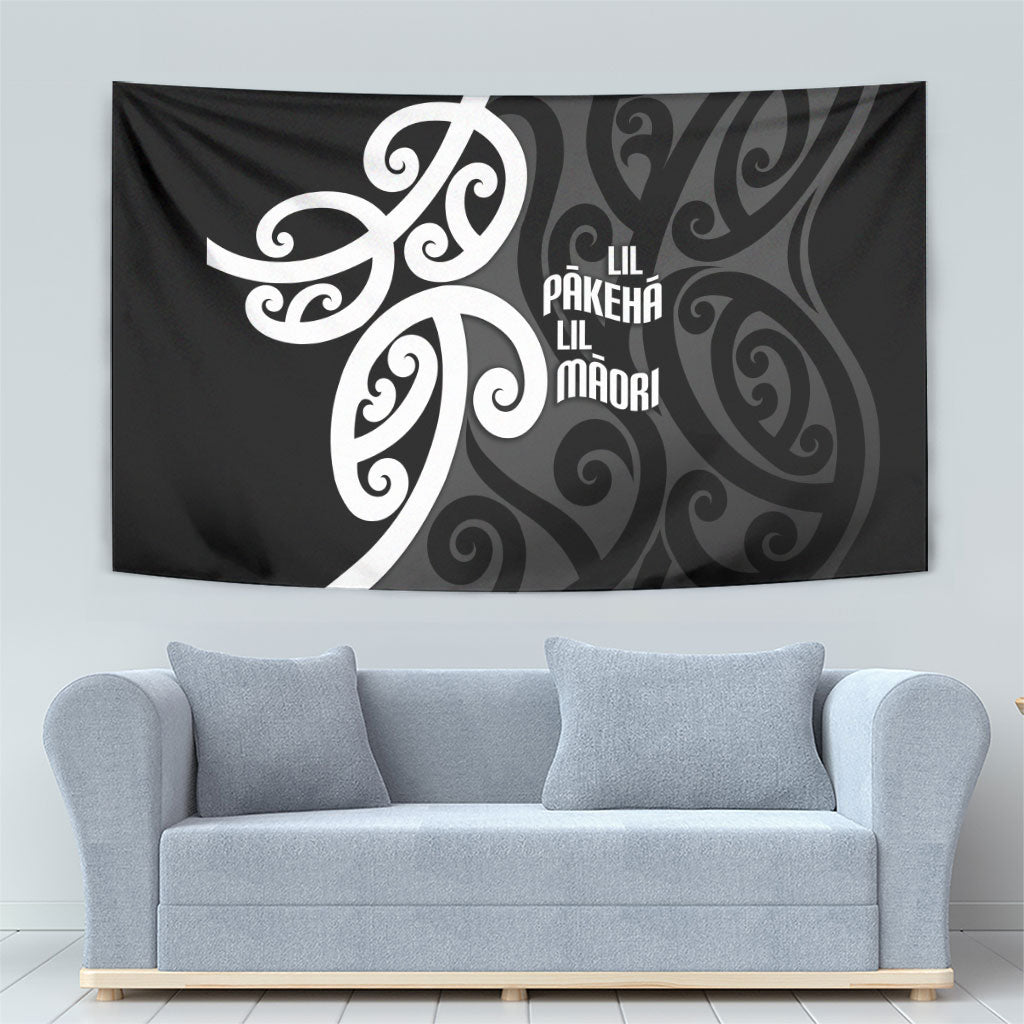 Lil Pakeha Lil Maori New Zealand Tapestry Kiwi Proud Mangopare Pattern