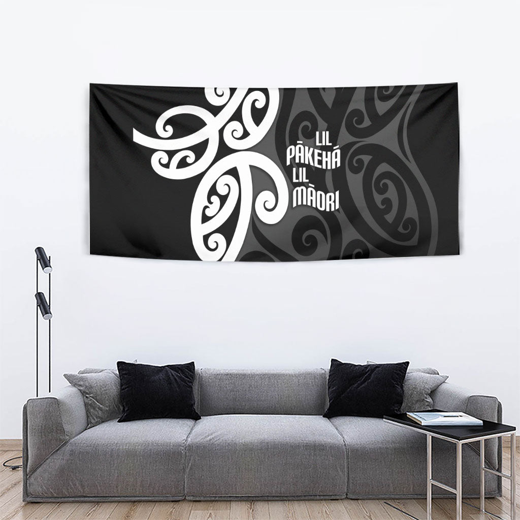 Lil Pakeha Lil Maori New Zealand Tapestry Kiwi Proud Mangopare Pattern