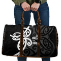 Lil Pakeha Lil Maori New Zealand Travel Bag Kiwi Proud Mangopare Pattern