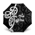 Lil Pakeha Lil Maori New Zealand Umbrella Kiwi Proud Mangopare Pattern