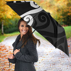 Lil Pakeha Lil Maori New Zealand Umbrella Kiwi Proud Mangopare Pattern