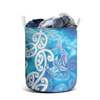 Hammerhead Shark Tattoo New Zealand Laundry Basket Maori Galaxy Mangopare Pattern