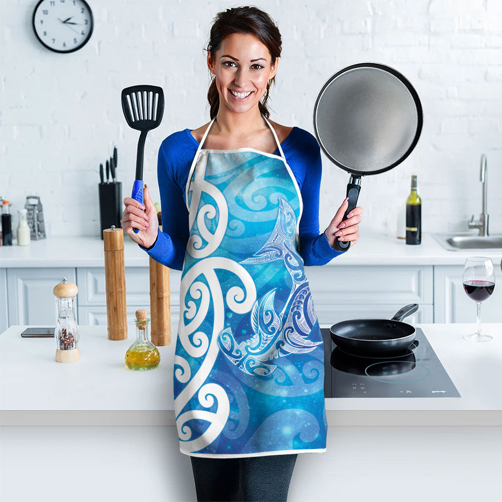 Hammerhead Shark Tattoo New Zealand Apron Maori Galaxy Mangopare Pattern