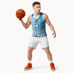 Hammerhead Shark Tattoo New Zealand Basketball Jersey Maori Galaxy Mangopare Pattern