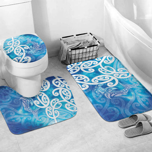 Hammerhead Shark Tattoo New Zealand Bathroom Set Maori Galaxy Mangopare Pattern