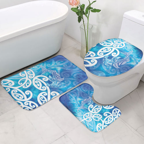 Hammerhead Shark Tattoo New Zealand Bathroom Set Maori Galaxy Mangopare Pattern