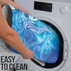 Hammerhead Shark Tattoo New Zealand Bathroom Set Maori Galaxy Mangopare Pattern