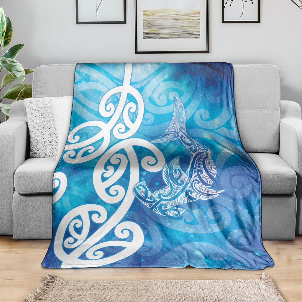 Hammerhead Shark Tattoo New Zealand Blanket Maori Galaxy Mangopare Pattern