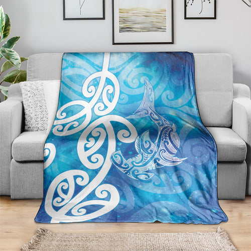 Hammerhead Shark Tattoo New Zealand Blanket Maori Galaxy Mangopare Pattern