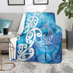Hammerhead Shark Tattoo New Zealand Blanket Maori Galaxy Mangopare Pattern