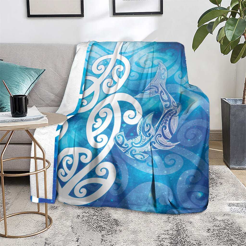 Hammerhead Shark Tattoo New Zealand Blanket Maori Galaxy Mangopare Pattern