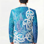 Hammerhead Shark Tattoo New Zealand Blazer Maori Galaxy Mangopare Pattern