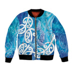 Hammerhead Shark Tattoo New Zealand Bomber Jacket Maori Galaxy Mangopare Pattern