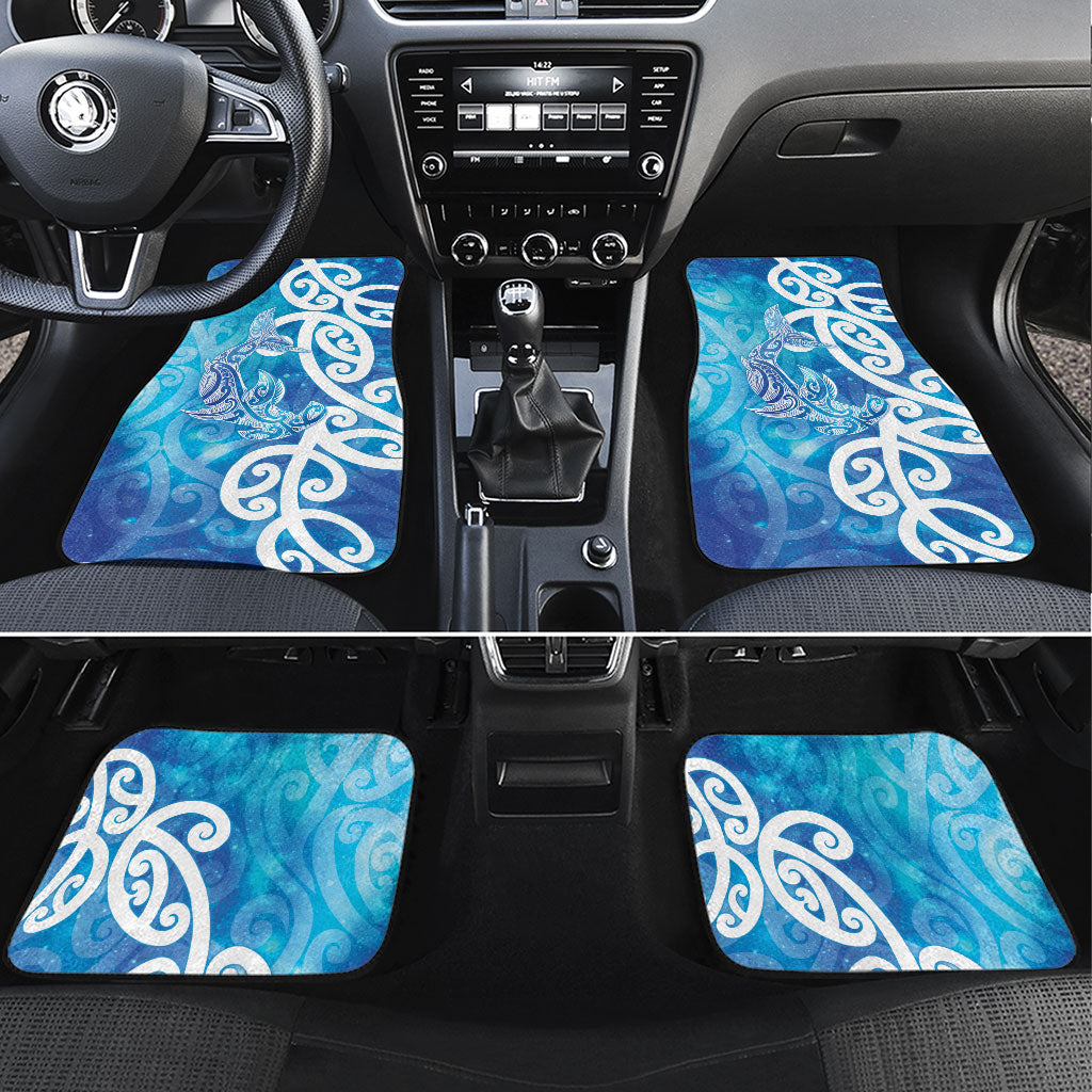 Hammerhead Shark Tattoo New Zealand Car Mats Maori Galaxy Mangopare Pattern