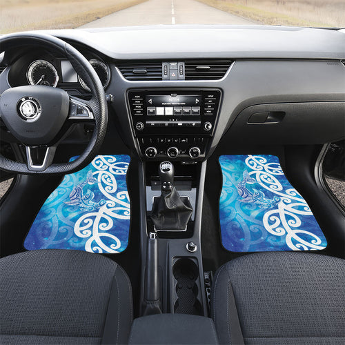 Hammerhead Shark Tattoo New Zealand Car Mats Maori Galaxy Mangopare Pattern