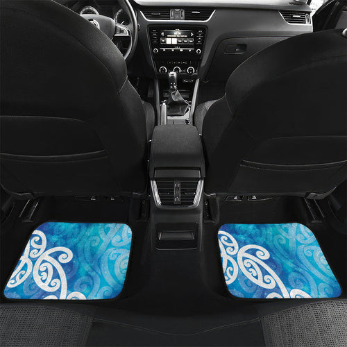 Hammerhead Shark Tattoo New Zealand Car Mats Maori Galaxy Mangopare Pattern