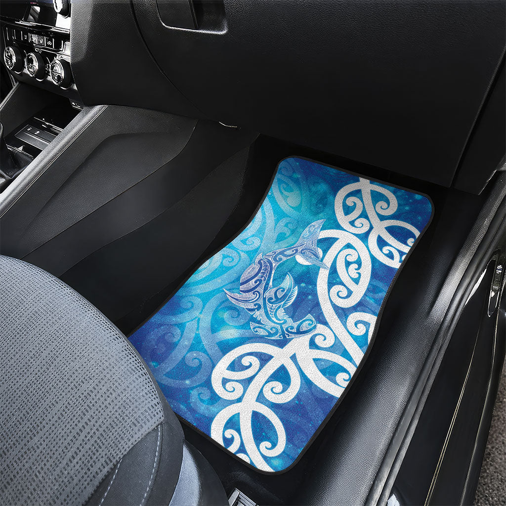 Hammerhead Shark Tattoo New Zealand Car Mats Maori Galaxy Mangopare Pattern