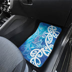 Hammerhead Shark Tattoo New Zealand Car Mats Maori Galaxy Mangopare Pattern