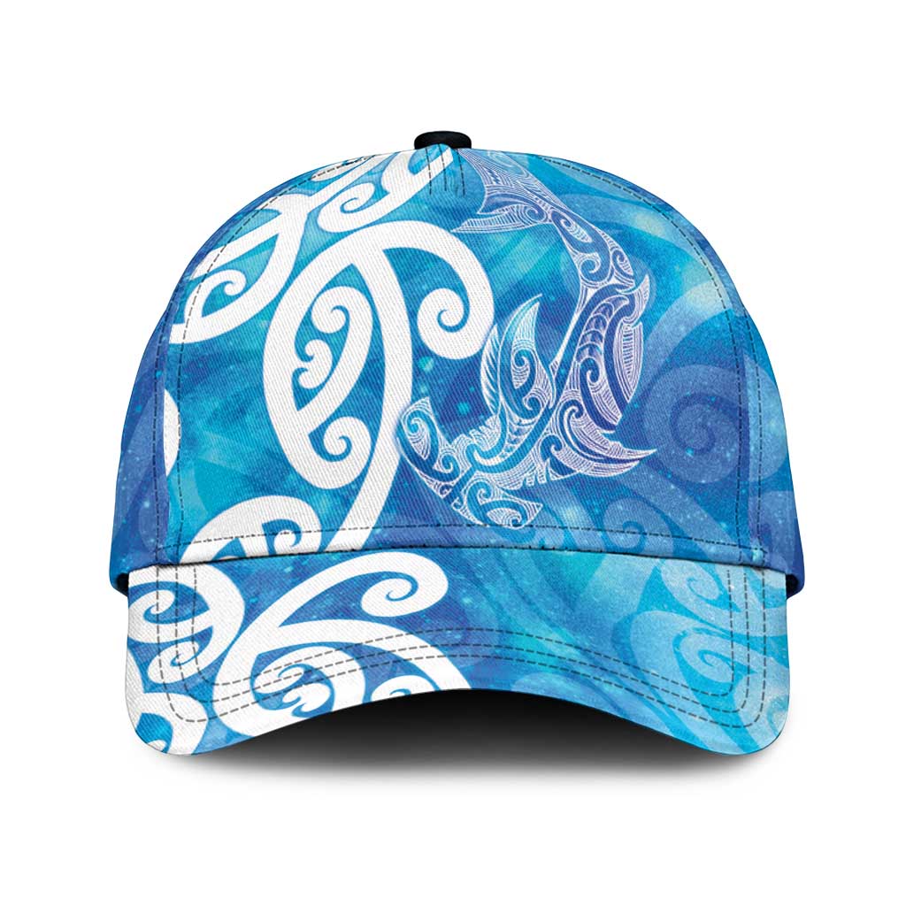 Hammerhead Shark Tattoo New Zealand Classic Cap Maori Galaxy Mangopare Pattern