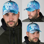 Hammerhead Shark Tattoo New Zealand Classic Cap Maori Galaxy Mangopare Pattern