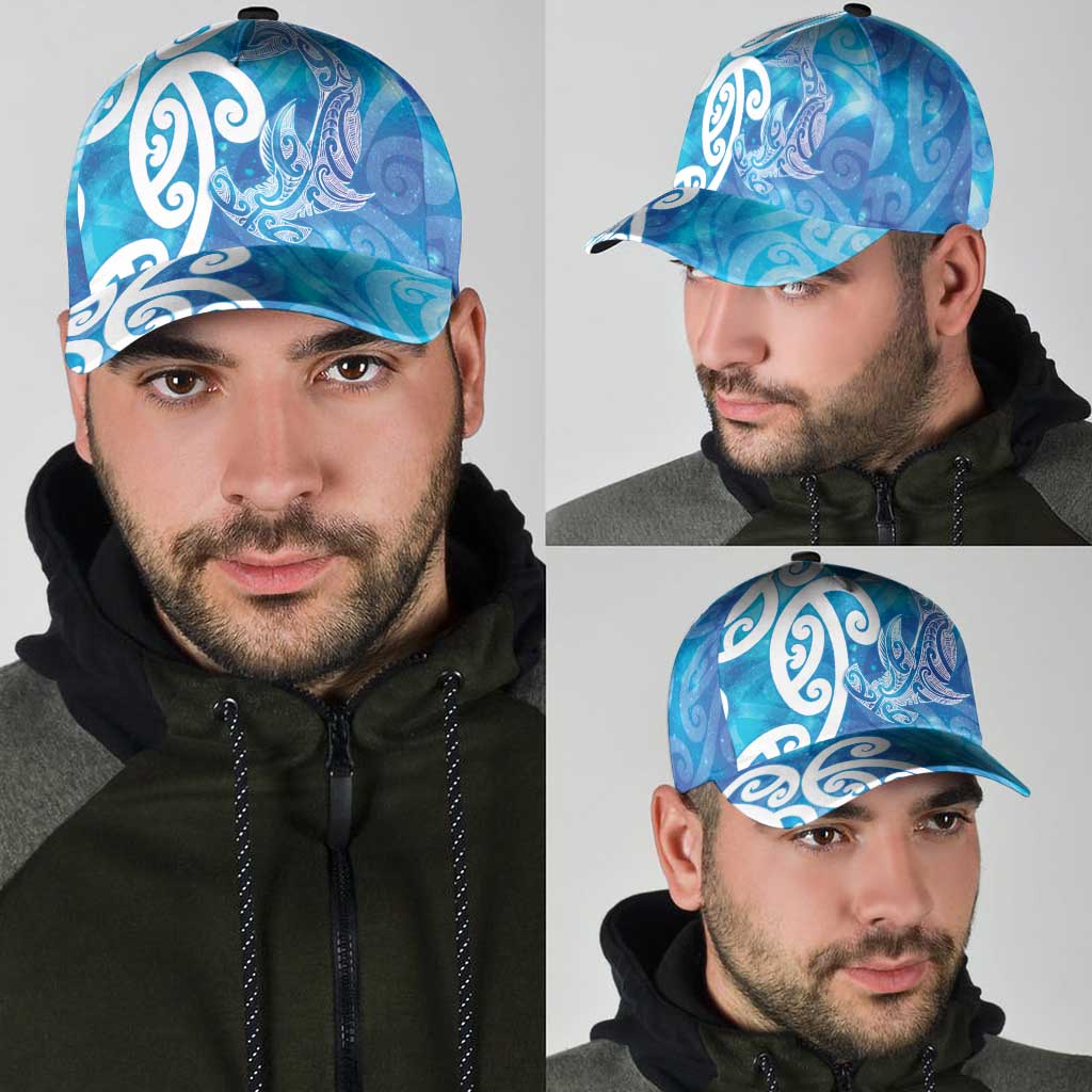 Hammerhead Shark Tattoo New Zealand Classic Cap Maori Galaxy Mangopare Pattern