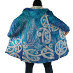 Hammerhead Shark Tattoo New Zealand Cloak Maori Galaxy Mangopare Pattern