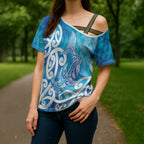 Hammerhead Shark Tattoo New Zealand Cross Shoulder Shirt Maori Galaxy Mangopare Pattern