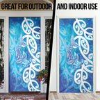 Hammerhead Shark Tattoo New Zealand Door Cover Maori Galaxy Mangopare Pattern