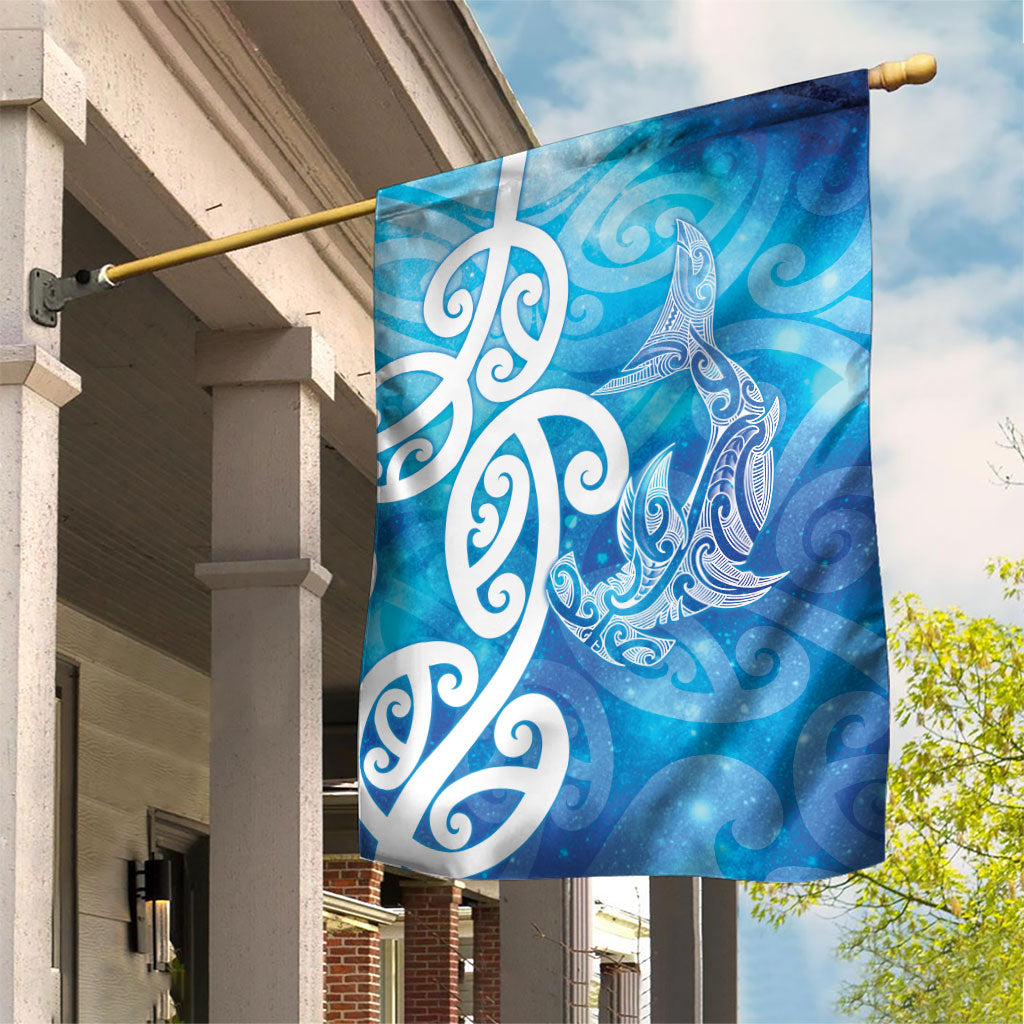 Hammerhead Shark Tattoo New Zealand Garden Flag Maori Galaxy Mangopare Pattern