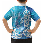 Hammerhead Shark Tattoo New Zealand Hawaiian Shirt Maori Galaxy Mangopare Pattern