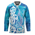 Hammerhead Shark Tattoo New Zealand Hockey Jersey Maori Galaxy Mangopare Pattern
