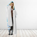 Hammerhead Shark Tattoo New Zealand Hooded Blanket Maori Galaxy Mangopare Pattern