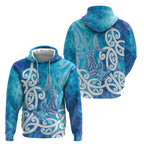 Hammerhead Shark Tattoo New Zealand Hoodie Maori Galaxy Mangopare Pattern