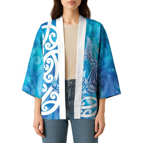 Hammerhead Shark Tattoo New Zealand Kimono Maori Galaxy Mangopare Pattern