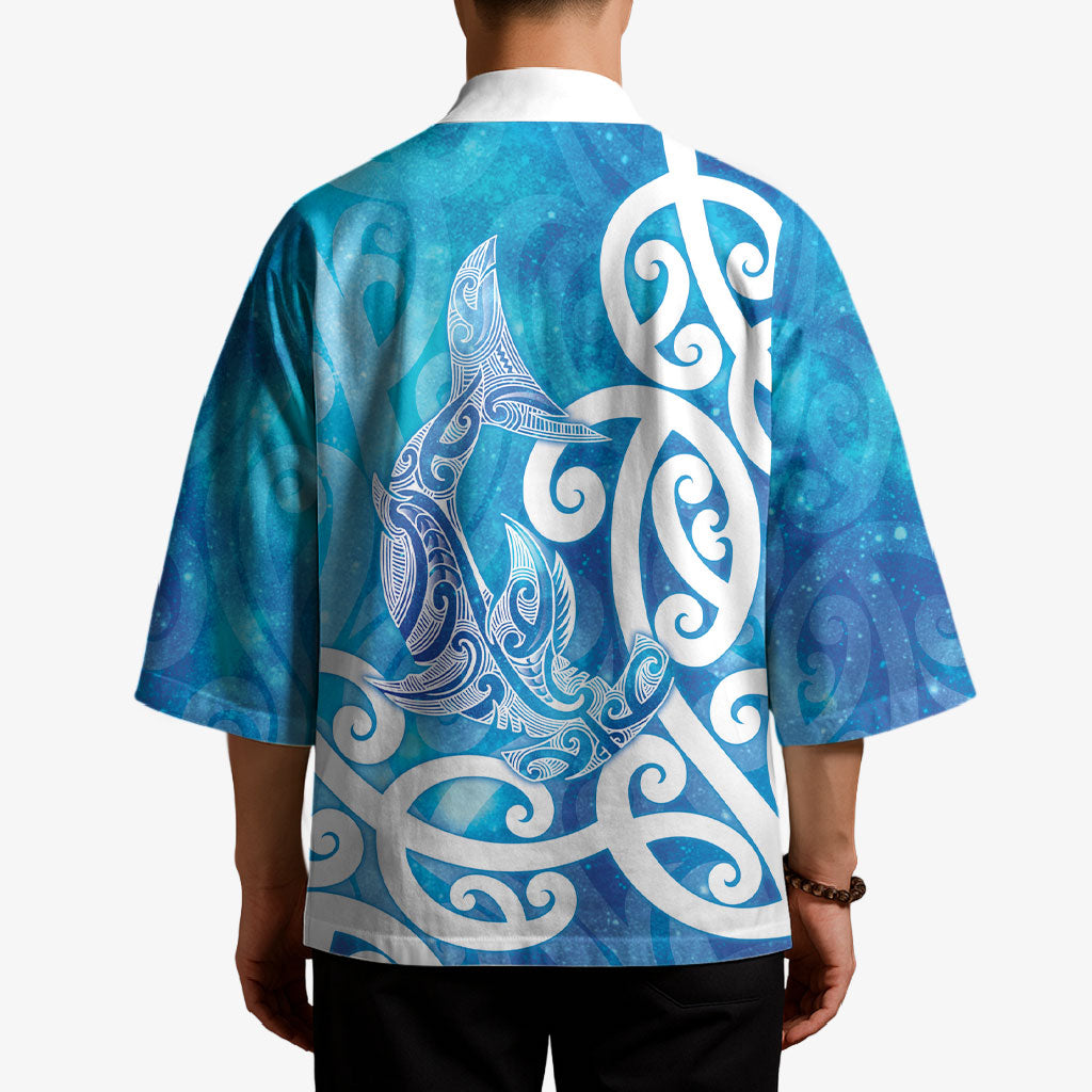 Hammerhead Shark Tattoo New Zealand Kimono Maori Galaxy Mangopare Pattern